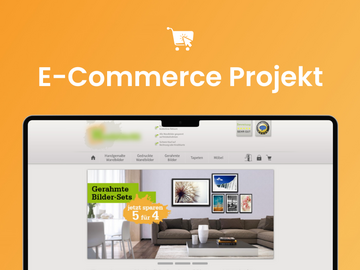 Product: Etablierter Wandbilder-Shop (seit 2010) mit starkem Umsatz