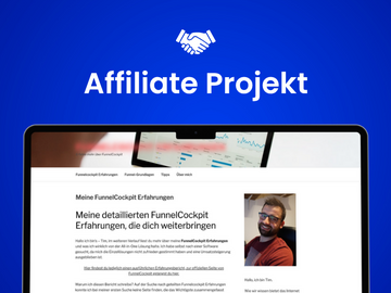 Product: Affiliate-Website mit Abo-Modell