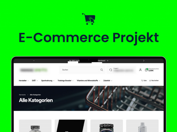 Product: Erfolgreicher Onlineshop für Fitness Supplements