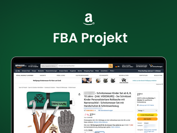 Product: Amazon FBA Brand mit Fokus auf Schnitzmesser