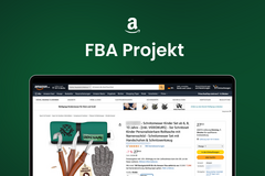 Product: Amazon FBA Brand mit Fokus auf Schnitzmesser