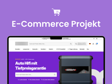 Product: Marktführer im E-Commerce für Audio-Elektronik | Exklusivverträge
