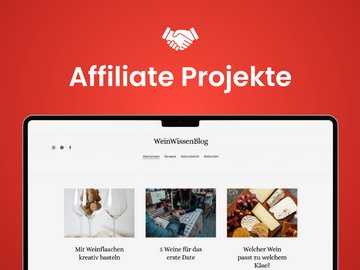 Product: Weinwissen-Blog mit über 120 Artikeln & Traffic