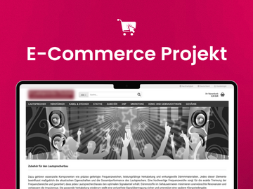 Product: Etablierter Online Fachhandel für Professional Audio