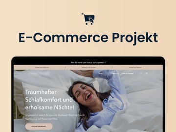 Product: Erfolgreiches 3-jähriges Bettwäsche E-Commerce-Geschäft