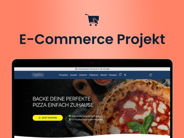 Product: E-Commerce im Pizza Bereich mit >10.000 Kunden