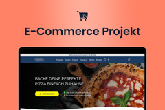 Product: E-Commerce im Pizza Bereich mit >10.000 Kunden